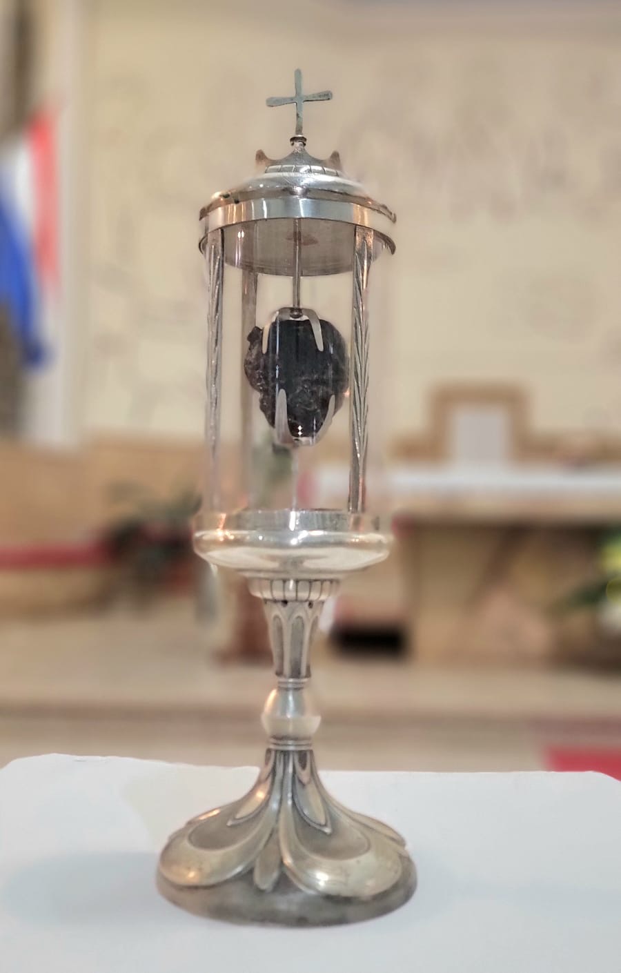 Reliquia del corazón incorrupto de San Roque González