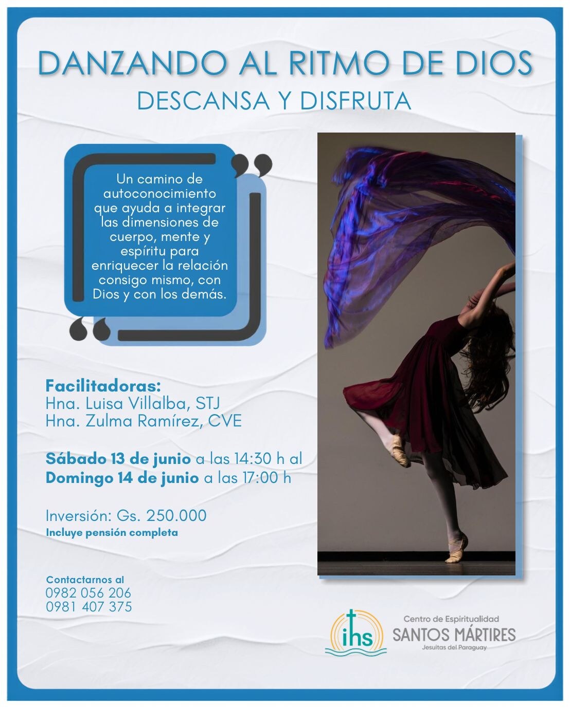Taller Danzando al ritmo de Dios