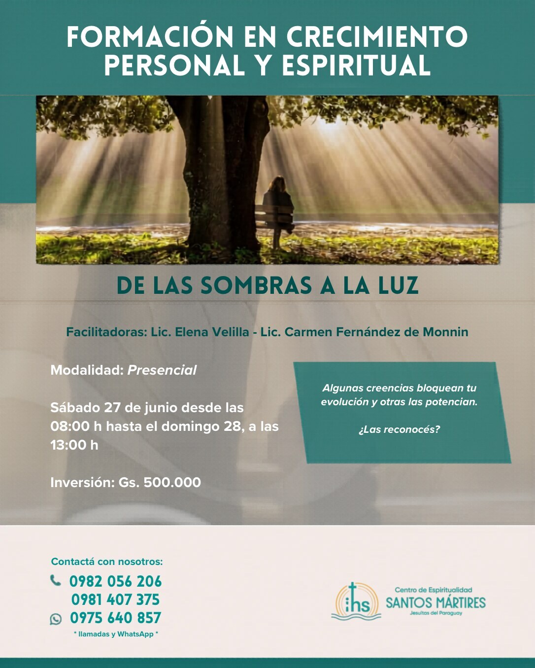 Taller De las sombras a la luz