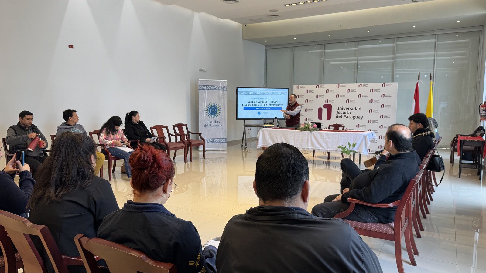 Espacio de espiritualidad durante el encuentro