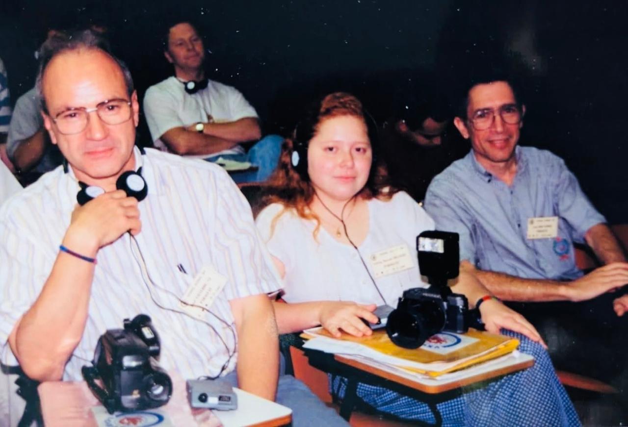 P. José Manuel Valverde SJ en la Asamblea Mundial de la CVX en Hong Kong, 1994