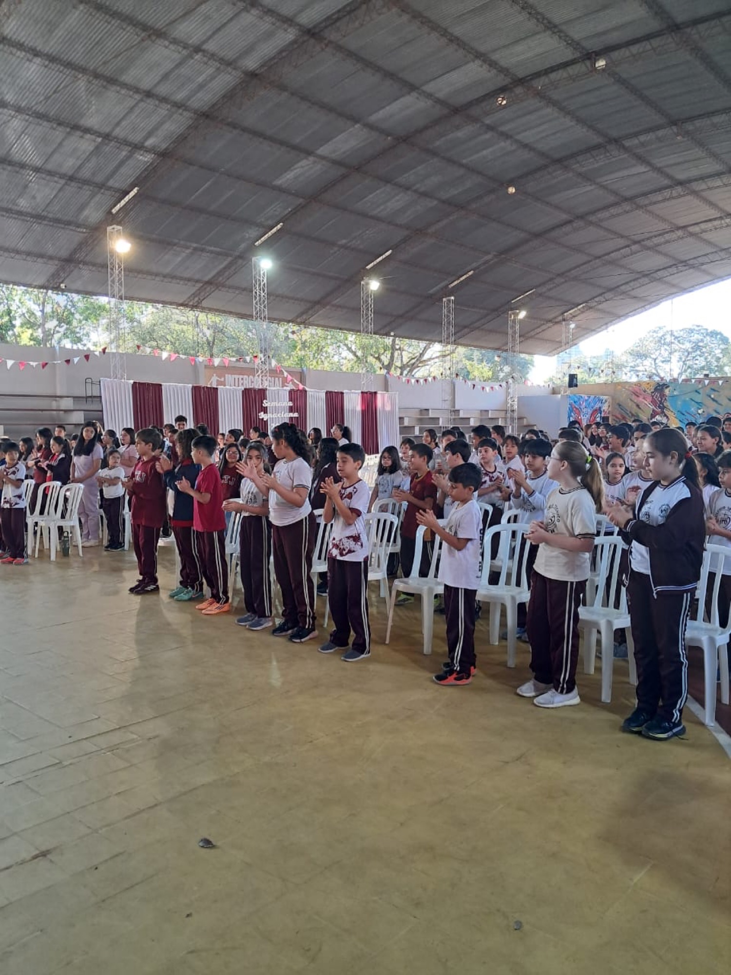 Fiesta de San Ignacio en el Colegio Técnico Javier, Asunción