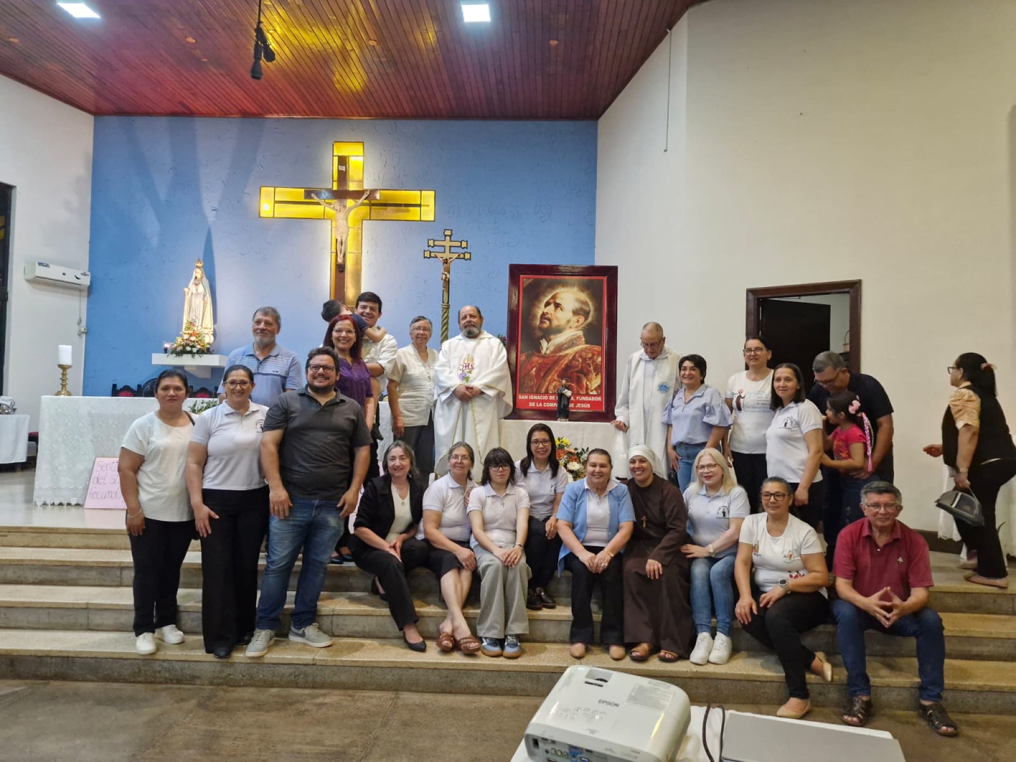 Fiesta de San Ignacio en la Parroquia San José Obrero, Ciudad del Este
