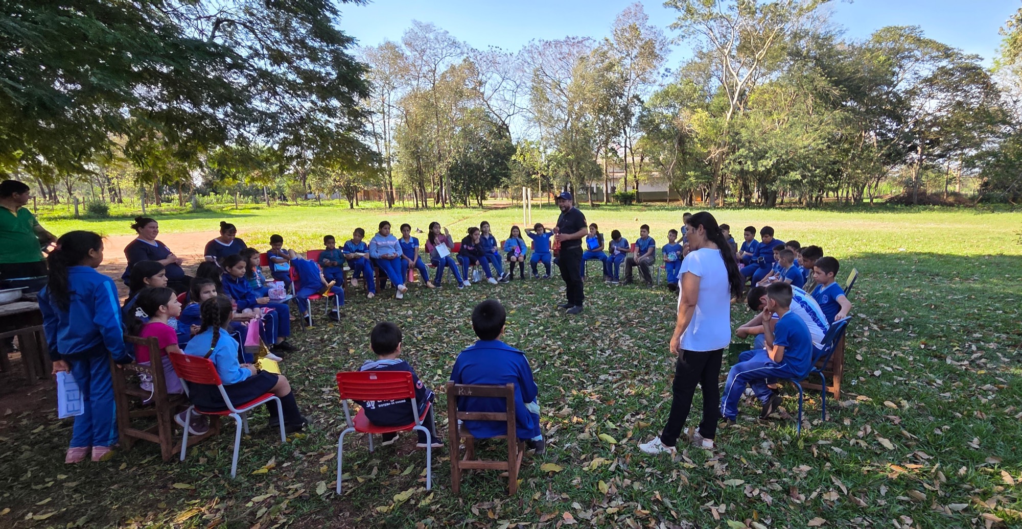 Visita de Jesuiten weltweit — Colegio Kamba Rembe, San Pedro