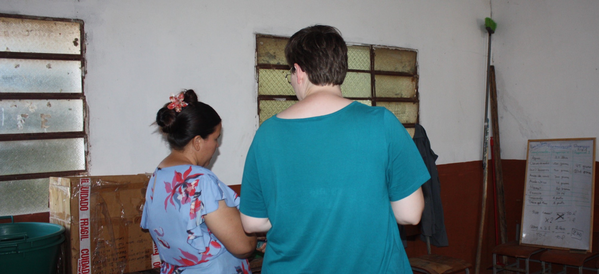 Visita de Jesuiten weltweit — Colegio Kamba Rembe, San Pedro
