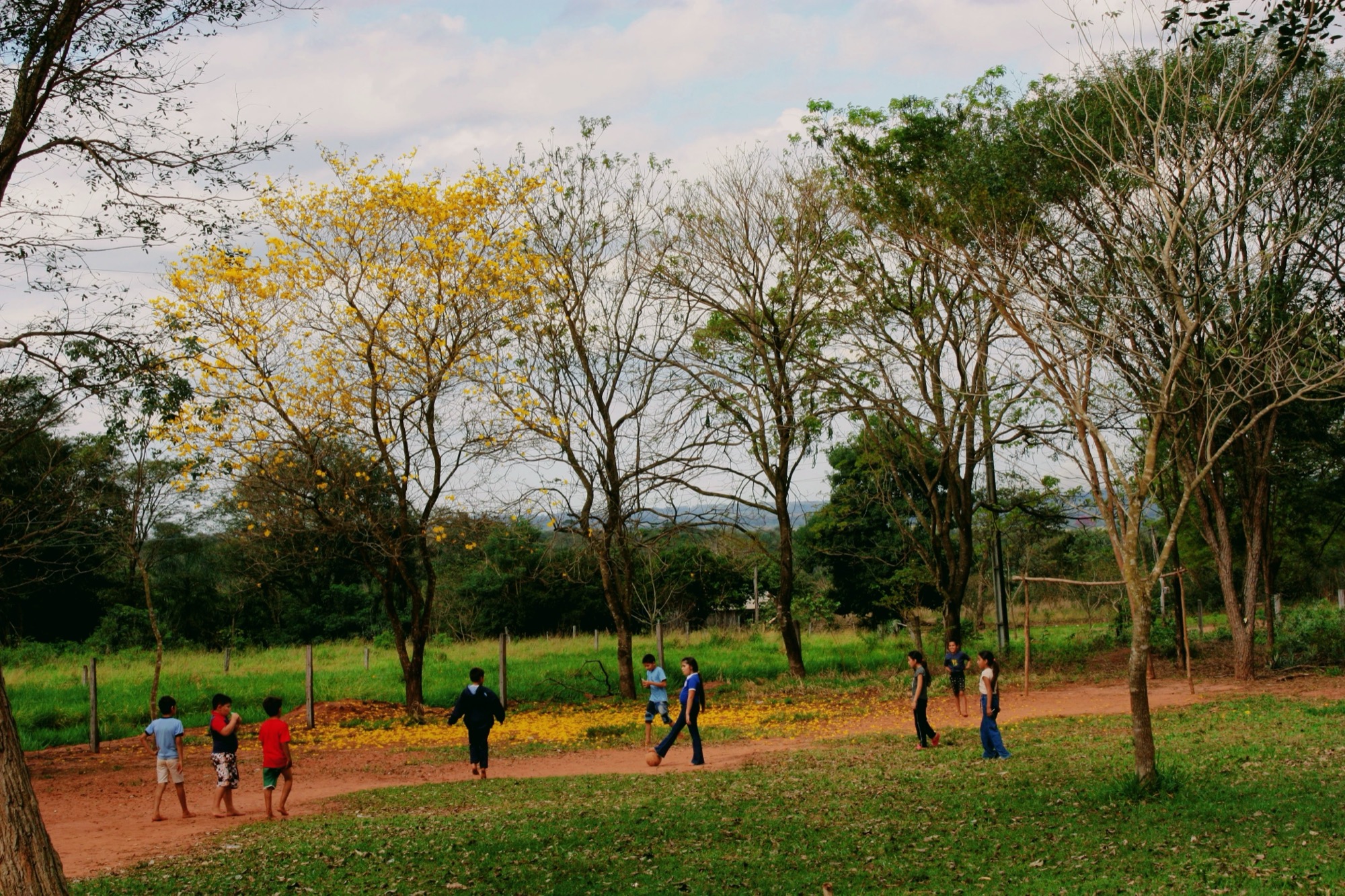 Visita de Jesuiten weltweit — Colegio Kamba Rembe, San Pedro