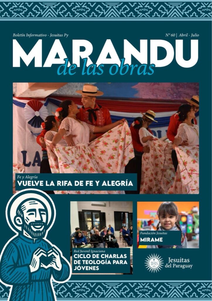 Portada del boletín Marandu de las Obras N° 60, abril a julio de 2026