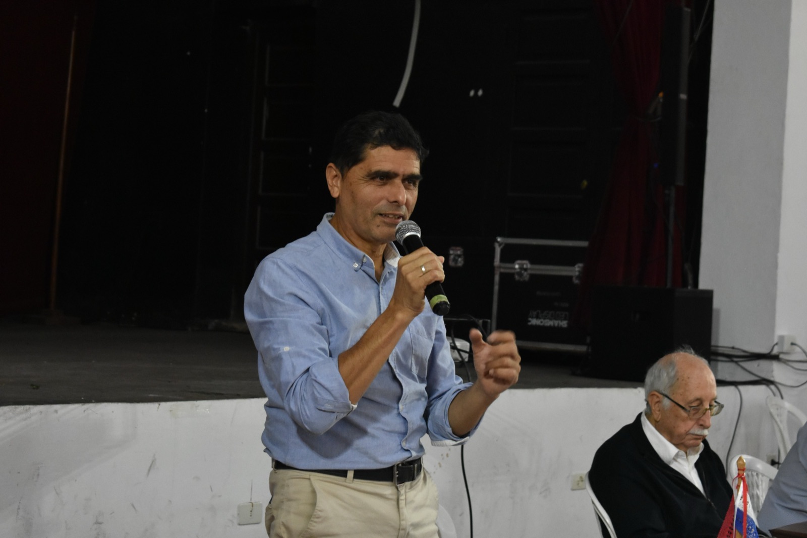 Exposición durante los paneles de la Semana Nacional de la Pastoral Social