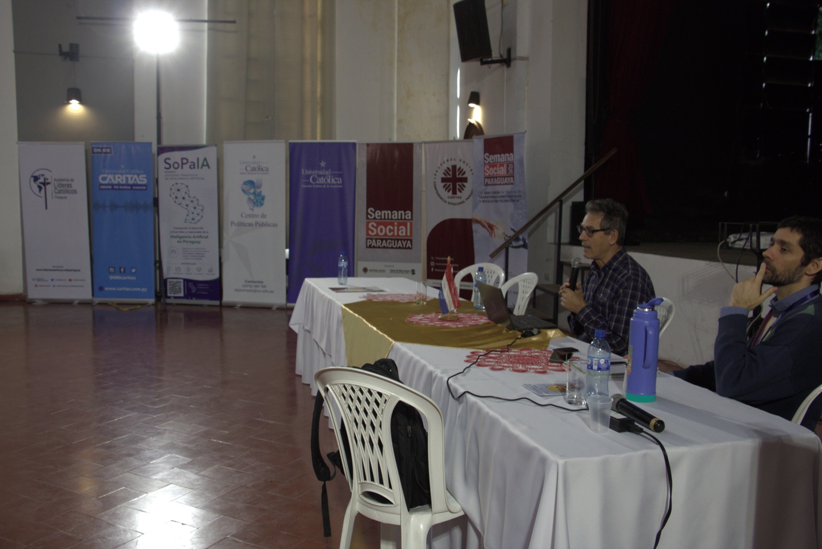Salón del ex Seminario Metropolitano durante la Semana Social Paraguaya 2026
