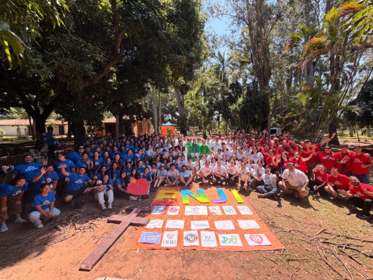 Los participantes del Encuentro Nacional de Jóvenes Ignacianos 2026 en la Casa de Retiros Loyola